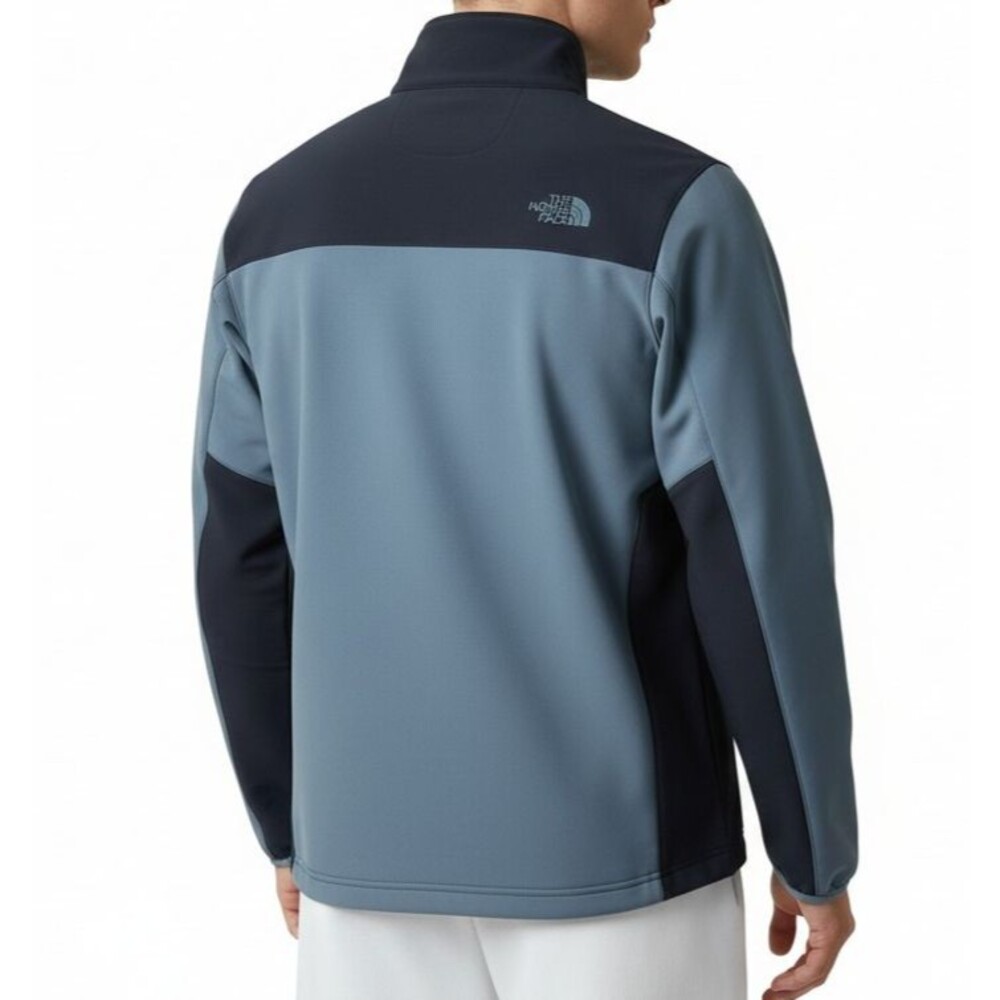 The North Face Apex Pneumatic Softshell Windwall Jacket Men Medium Blue